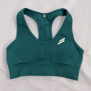 Green Sports Bra